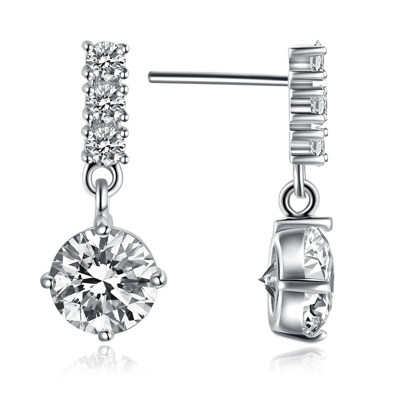 925 Sterling Silver Earrings Hang Style