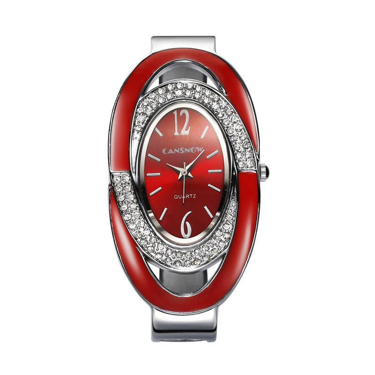 Luxury Rhinestone Bracelet Watch Full Steel