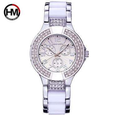 Diamond Lady Ceramic Quartz Watch