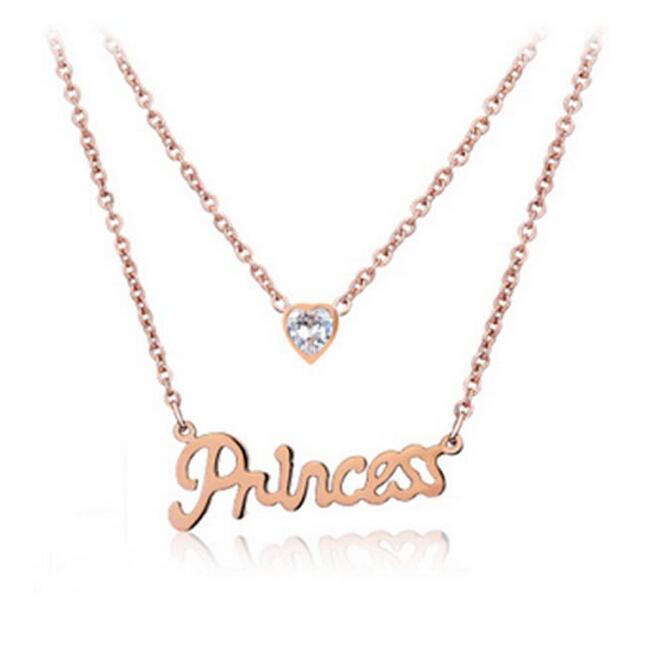 Princess Is The Word Necklace Pendant