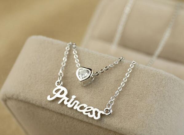 Princess Is The Word Necklace Pendant