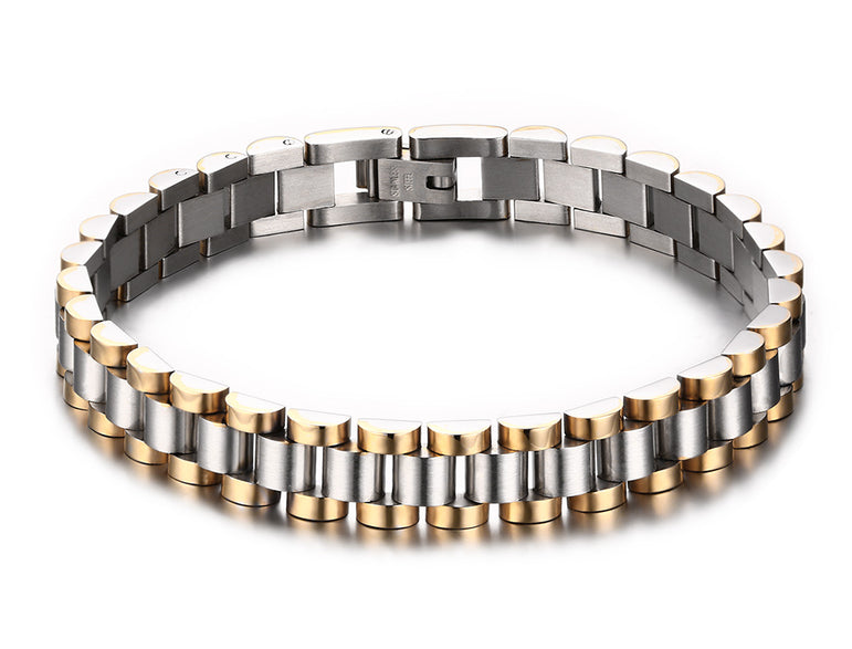 Watch Band Link Chain Bracelet