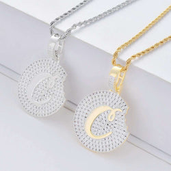 Hip Hop Cookie Diamonds Pendant Necklace