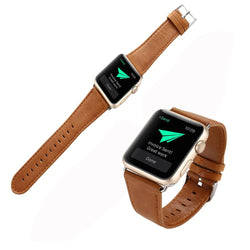 Leather Buckle Wrist Band Strap Belt Apple Watch