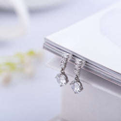 925 Sterling Silver Earrings Hang Style