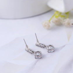 925 Sterling Silver Earrings Hang Style