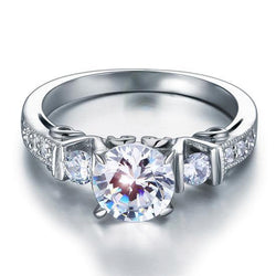 1.25ct Simulated Diamond 925 Engagement Ring