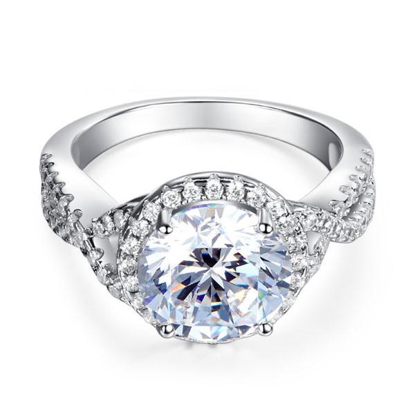 3ct Simulated Diamond Luxury Ring