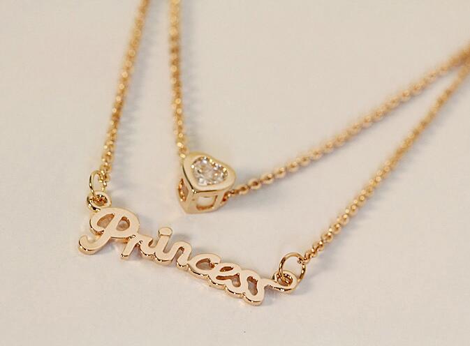 Princess Is The Word Necklace Pendant