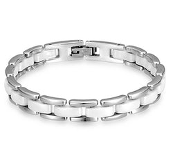 Link Bracelet in Titanium