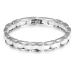 Link Bracelet in Titanium