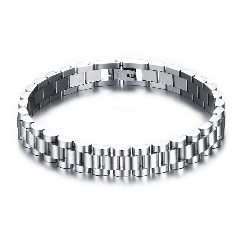 Watch Band Link Chain Bracelet