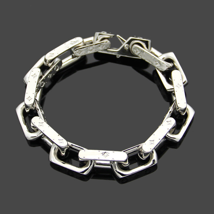 Titanium Steel Link Bracelet