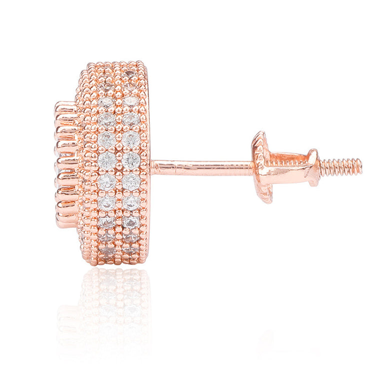 Luxury Design Iced Out Stud