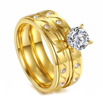 Yellow Gold Diamond Set Wedding Ring
